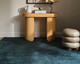 Textured Mohair Azure roomset